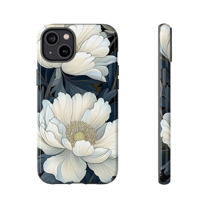 Elegant Floral Phone Case, Floral iPhone Cover, Flower Art Phone Case, Eco-Friendly Mobile Protection, Tough & Stylish Phone Case