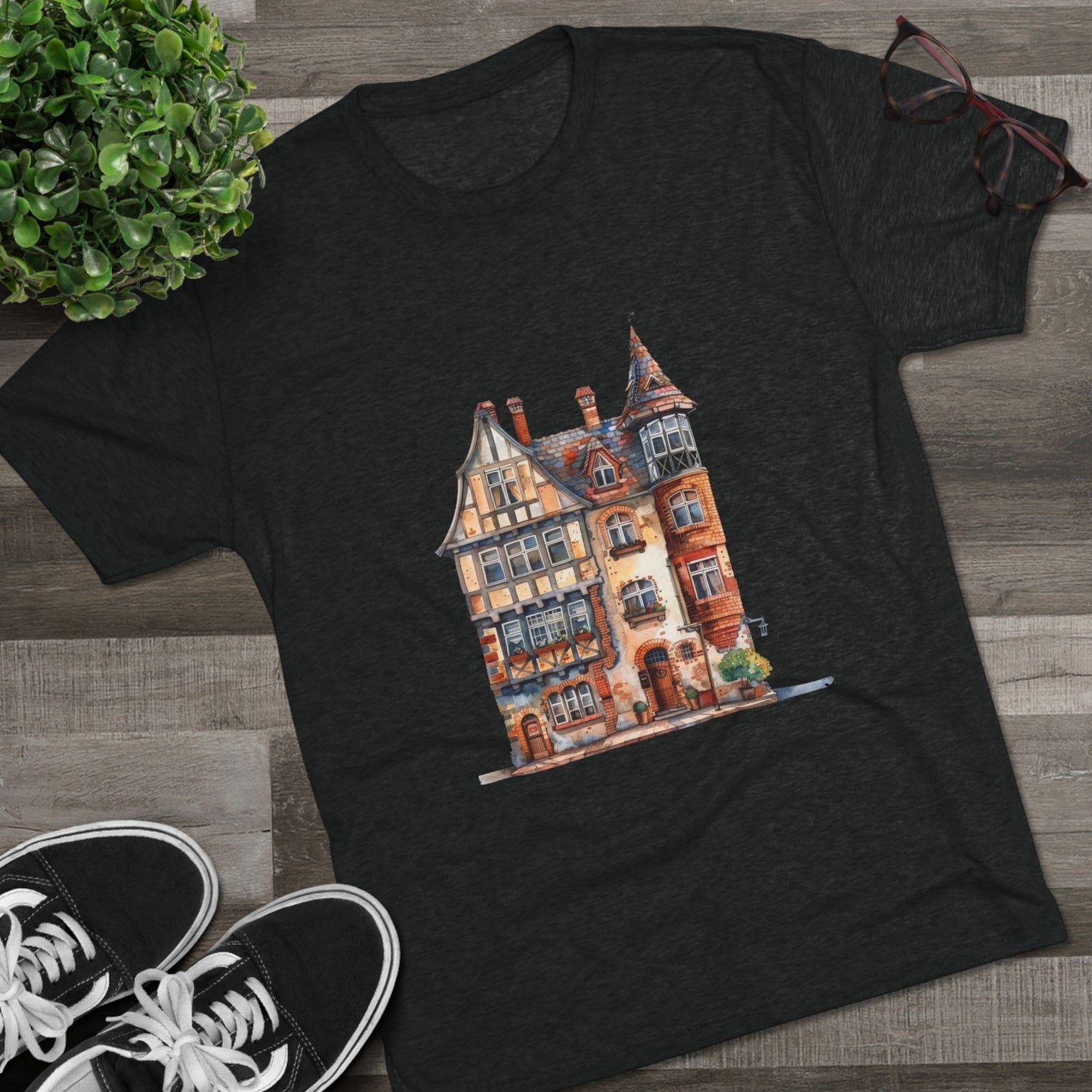 Street London Aesthetics - Urban Charm and Classic City Vibes Unisex Tri-Blend Crew Tee
