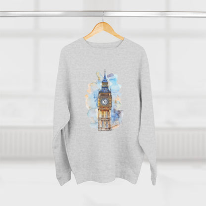 Unisex Crewneck Sweatshirt - Iconic Big Ben Clock Tower