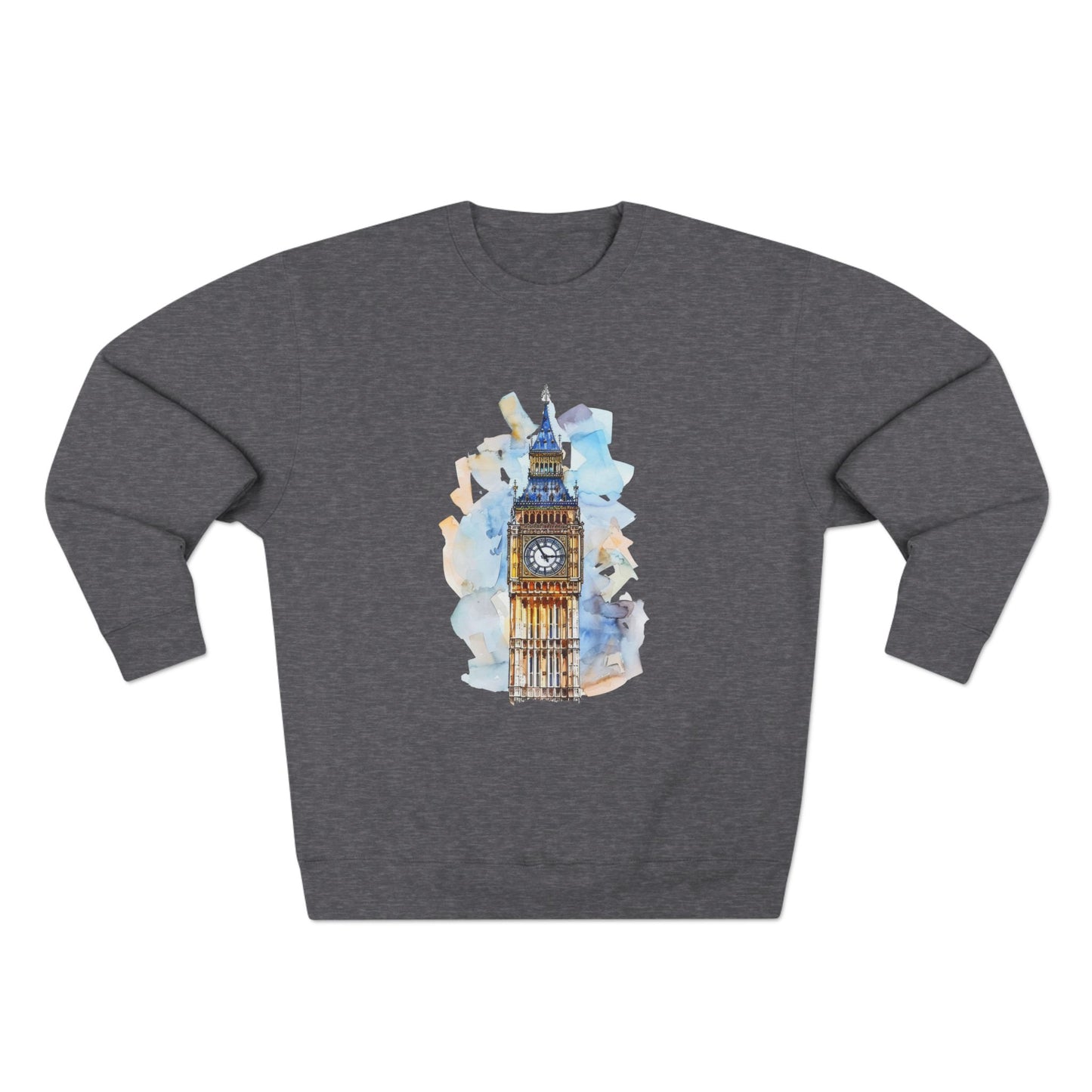 Unisex Crewneck Sweatshirt - Iconic Big Ben Clock Tower