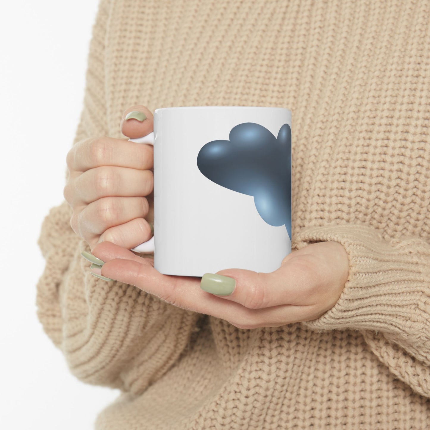 Stylish Cloud Ceramic Mug - Perfect for Coffee Lovers, Gifts, Home Decor, Sky Aesthetic, Cozy Moments