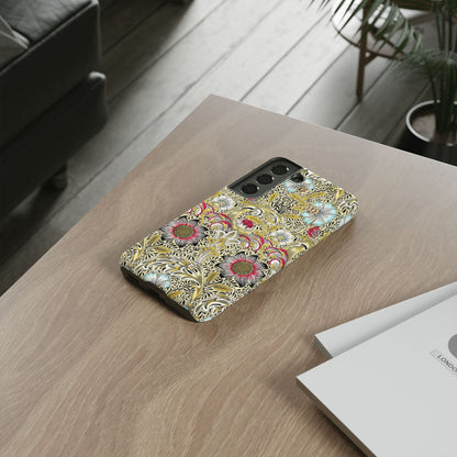 Floral Phone Case - Tough Cases, Floral Design, Stylish, Protective, Unique Gift for Her, Phone Accessories