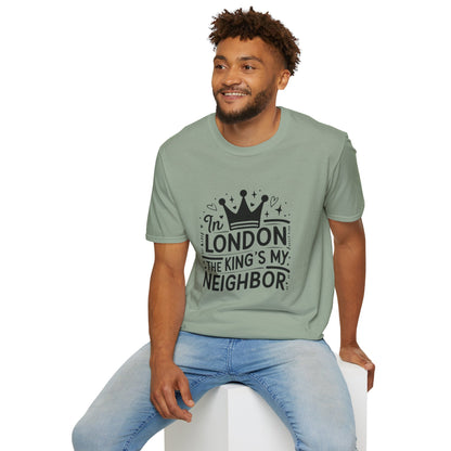 In London's The Kings My Neighbour Unisex Softstyle T-Shirt