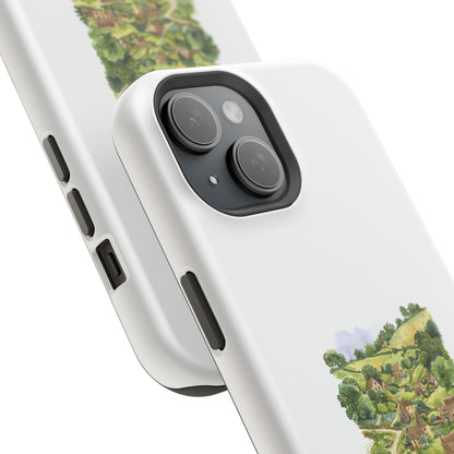 Magnetic Tough Cases with Scenic Landscape Design, Durable Phone Covers for Nature Lovers, Phone Accessories, Gift for Adventurers