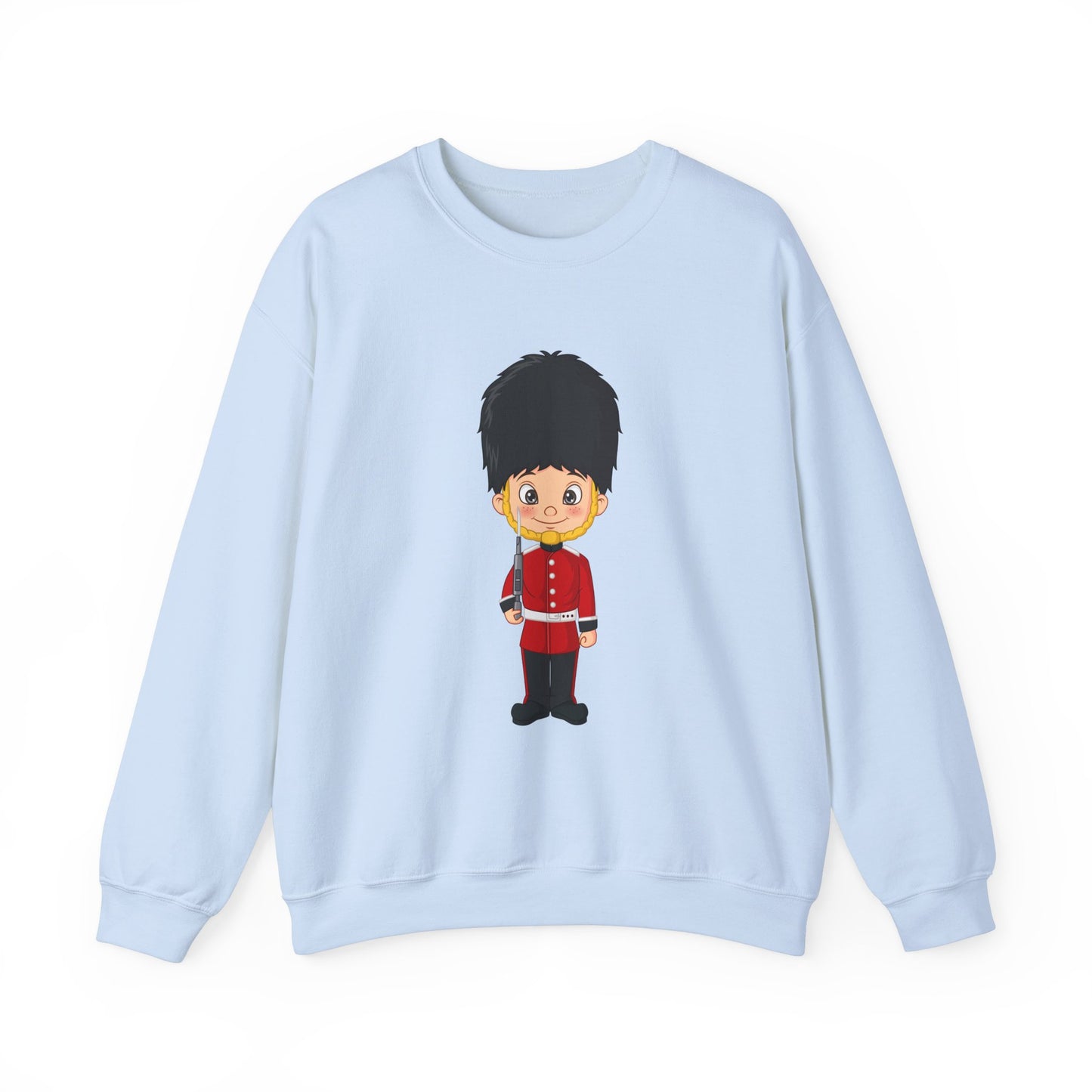 Unisex Heavy Blend™ Crewneck Sweatshirt Classy - Soldier - Classic Military Elegance and Honorable