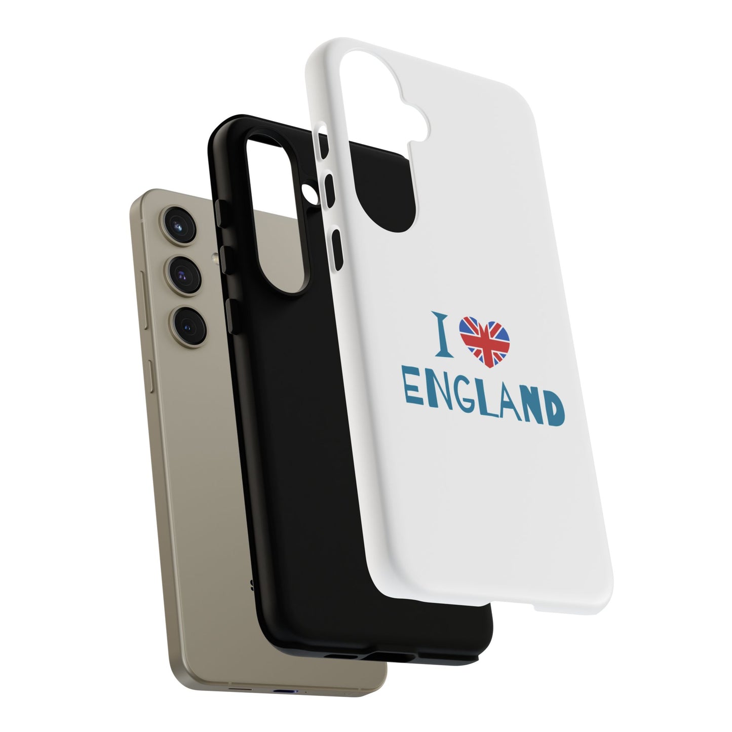 I Love England Phone Case - Stylish Tough Cases for UK Enthusiasts
