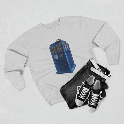 Unisex Crewneck Sweatshirt - British Police Public Call Box