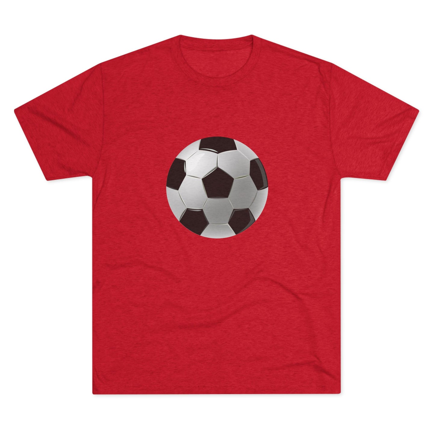 Dynamic Football Design - Sports Passion and Energy Unisex Tri-Blend Crew Tee