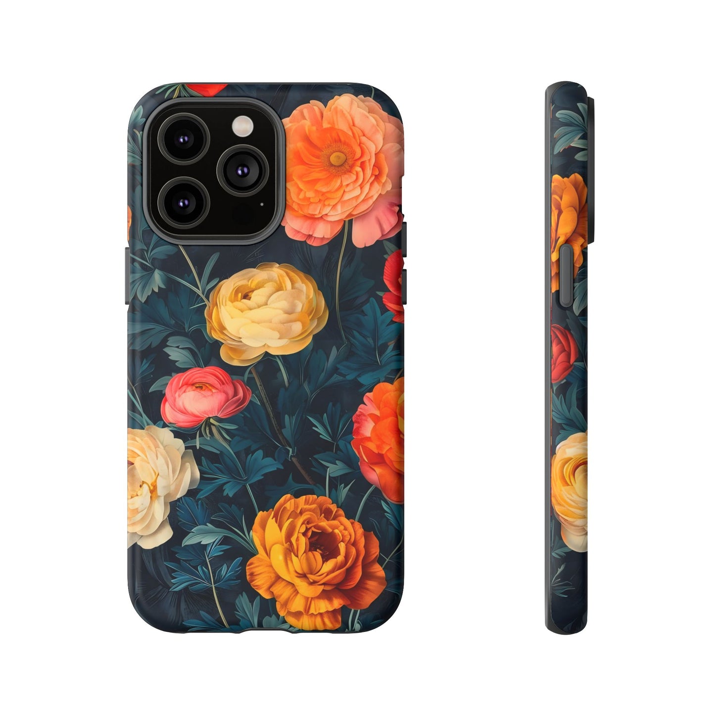 Floral Phone Case, Tough Cases for Phone Protection, Gift for Flower Lovers, Floral Designs, Spring Decor