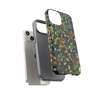 Floral Phone Case - Tough Cases, Colorful Nature Design, Gift for Flower Lovers, Phone Accessory, Unique Cell Phone Cover