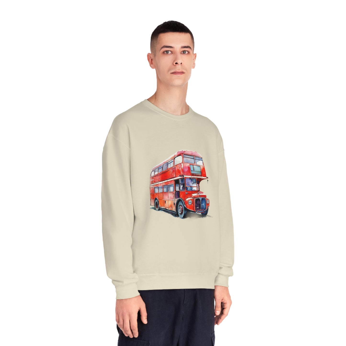 Unisex NuBlend® Crewneck Sweatshirt - British English Bus