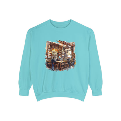 Unisex Garment-Dyed Sweatshirt Classy - London's Pub