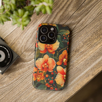 Floral Phone Case - Tough Cases, Protective Cover, Gift for Her, Smartphone Accessory, Floral Design, Nature-Inspired
