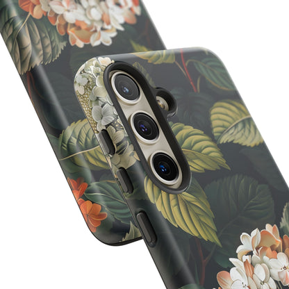 Floral Phone Case - Tough Cases, Nature Lover Gift, Floral Design, Botanical Phone Cover, Stylish Cellphone Accessory, Mother's Day Gift