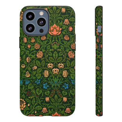 Crimson Leaf Whirl – Phone Case - Tough Cases