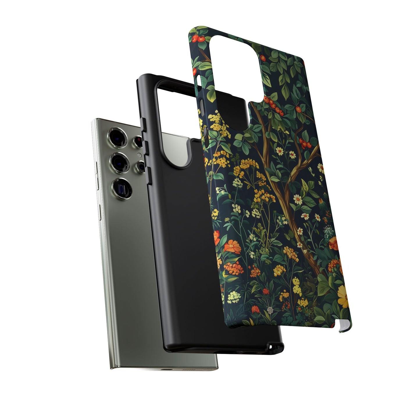 Floral Phone Case - Tough Cases, Colorful Nature Design, Gift for Flower Lovers, Phone Accessory, Unique Cell Phone Cover