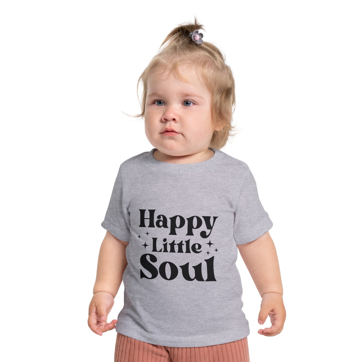 Happy Little Soul Baby T-Shirt | Adorable Infant Tee for Celebrations & Everyday Wear