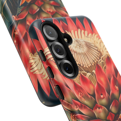 Tough Cases: Vibrant Floral Phone Case, Tough Phone Covers, Floral Art Cases, Nature Design Accessories, Gift for Nature Lovers