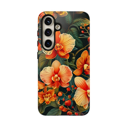 Floral Phone Case - Tough Cases, Protective Cover, Gift for Her, Smartphone Accessory, Floral Design, Nature-Inspired
