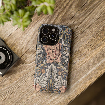 Floral Phone Case, Tough Cases for Stylish Protection, Flower Design, Gift for Her, Phone Accessories, Trendy Mobile Covers