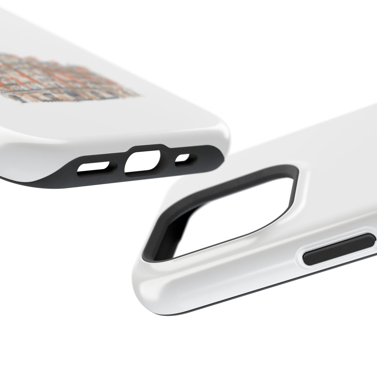 Stylish Magnetic Phone Cases, Unique Design, Urban Art, Customizable Accessories, Great Gift for Phone Lovers