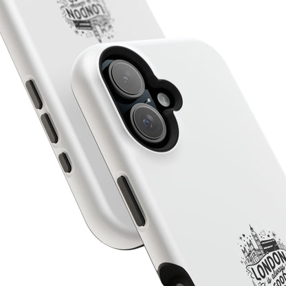 London Good Idea Magnetic Phone Case, Travel Accessories, Unique Gift, Phone Cover, London Souvenir, Custom Case