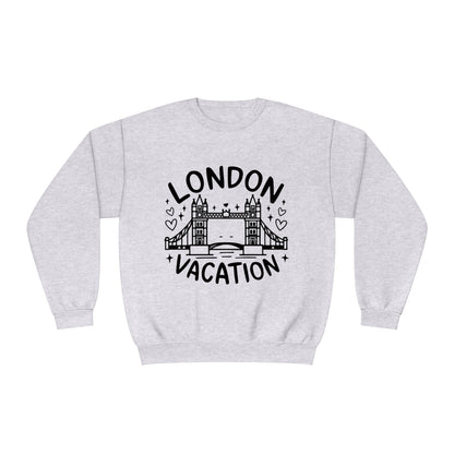 Unisex NuBlend® Crewneck Sweatshirt - London's Peaceful Vacation
