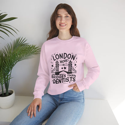 Unisex Heavy Blend™ Crewneck Sweatshirt - London is having more Bridges