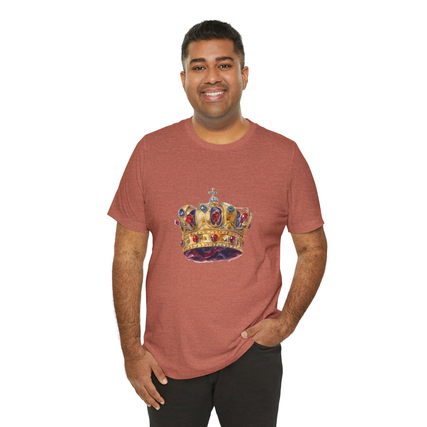 Unisex Jersey Short Sleeve Tee Cozy - British Royal Crown