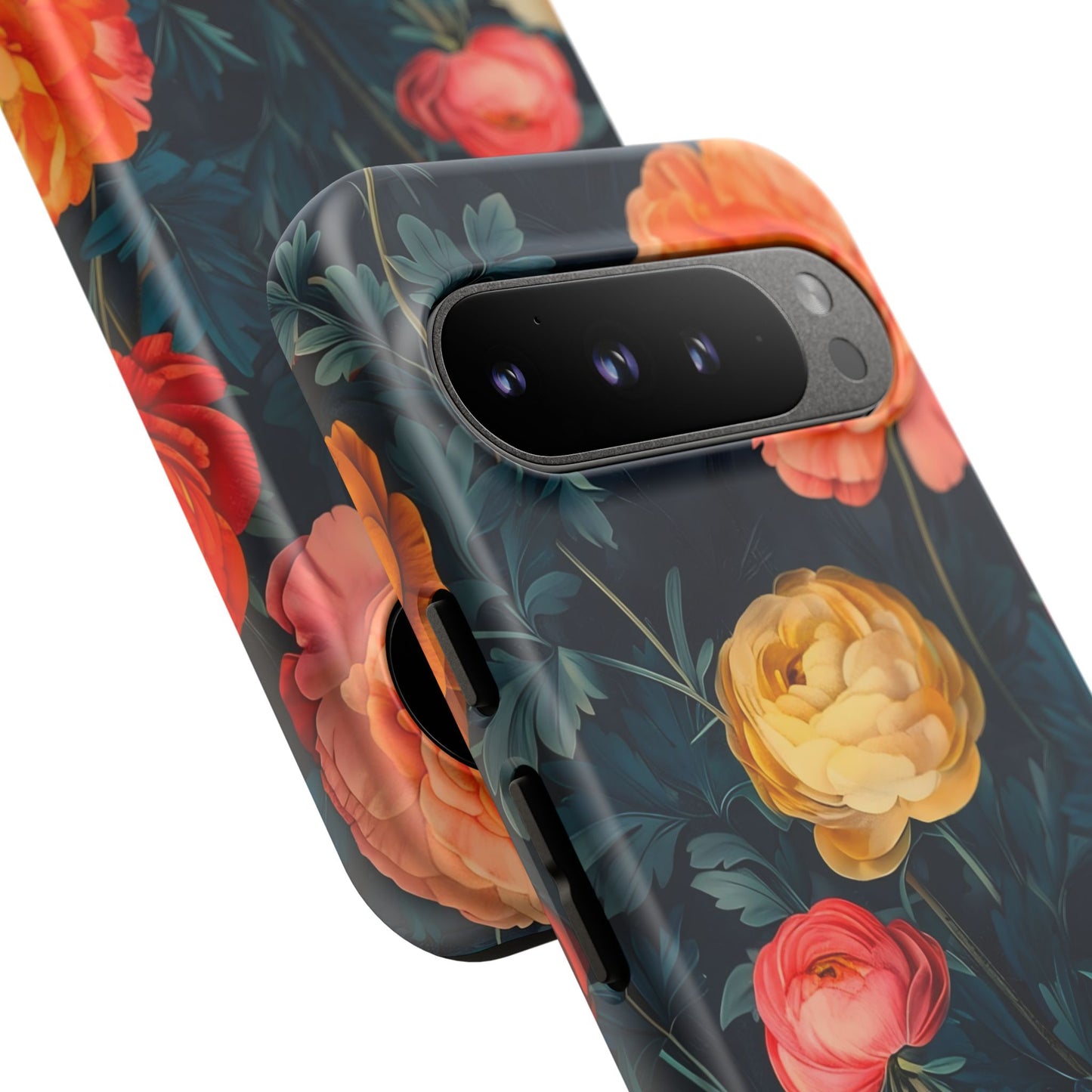 Floral Phone Case - Tough Cases, Stylish Protection, Gift for Flower Lovers, Customizable Cover, Floral Design Mobile Accessory