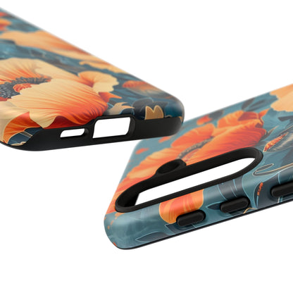 Floral Phone Case, Tough Cases for Protection and Style, Spring Aesthetic, Gift for Her, Phone Accessory for Nature Lovers