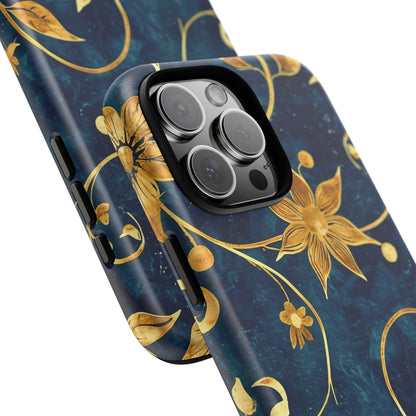 Elegant Floral Phone Case, Tough Cases for iPhone, Unique Style for Her, Gift for Birthdays, Anniversary Present, Nature Lovers