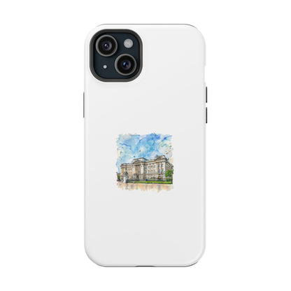 Artistic Magnetic Phone Case, Custom Tough Case, Unique Phone Cover, Gift for Travelers, Landscape Design, Protective Case