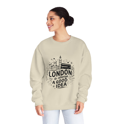 Unisex NuBlend® Crewneck Sweatshirt - London is always a good idea