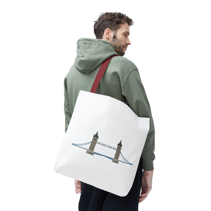 Stylish Tote Bag with London Bridge Design, Perfect for Everyday Use, Gifts, Travel, and Shopping!