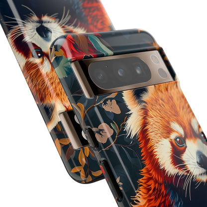 Cute Red Panda Phone Case, Wildlife Lover Gift, Tough Cases for iPhone, Nature-Themed Phone Cover, Animal Art Shell, Cute Tech Accessories