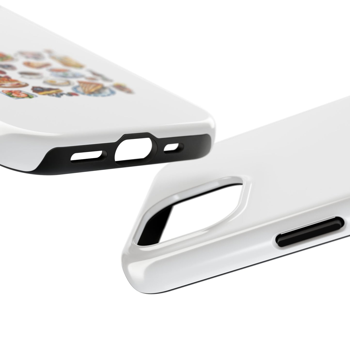 Foodie Tough Phone Case with Gourmet Feast Design