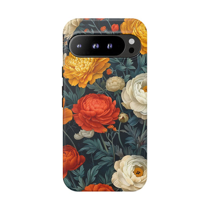 Floral Tough Case for Phones | Durable Floral Phone Cover, Boho Chic, Unique Gift for Her, Phone Protection, Flower Design