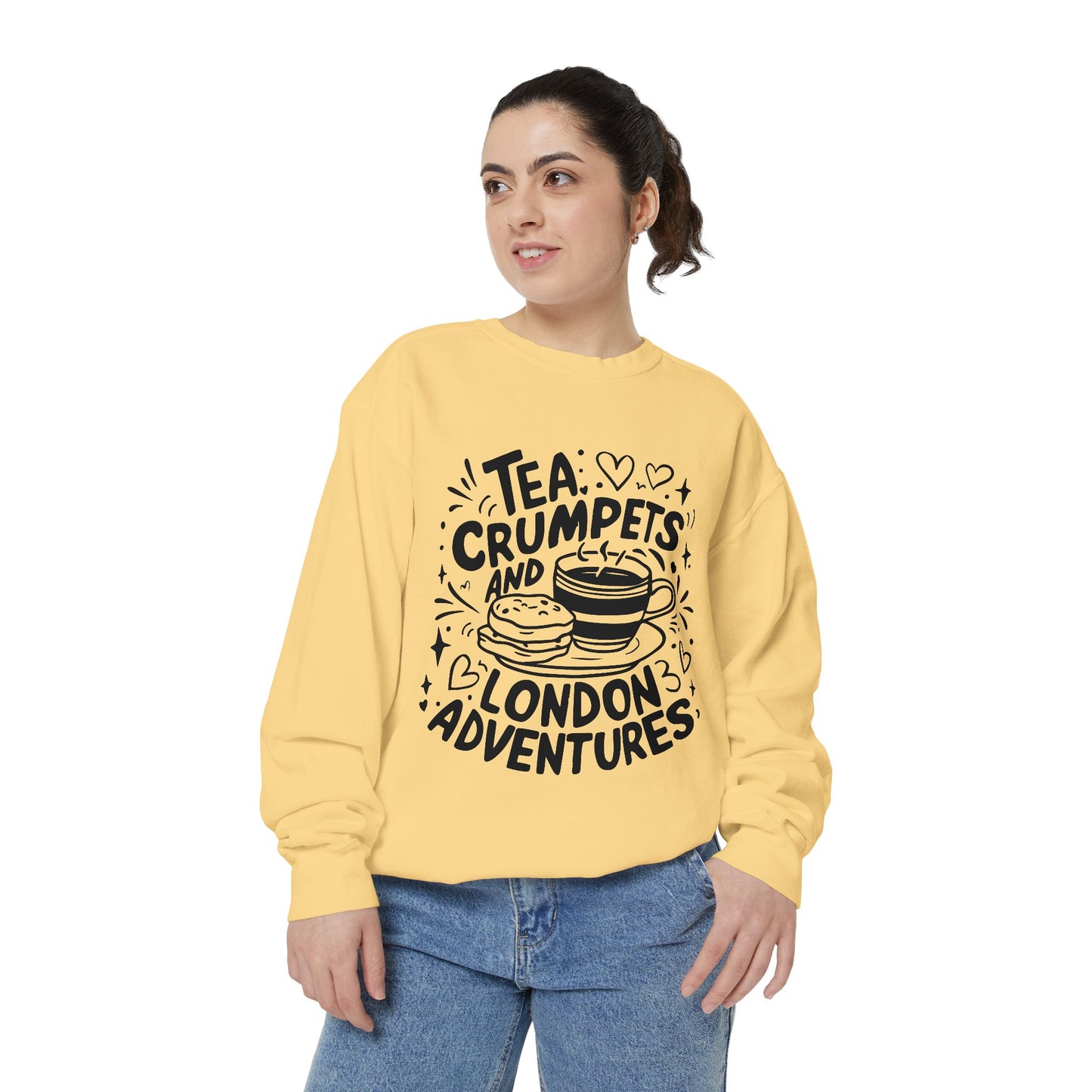 Unisex Garment-Dyed Sweatshirt - London's Chilling Adventures