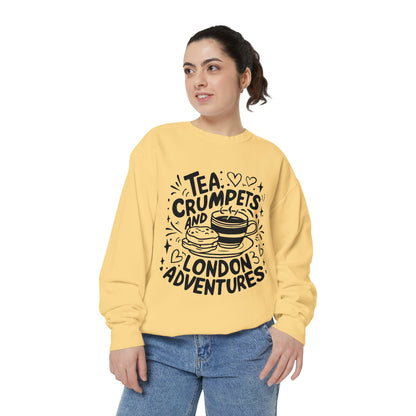 Unisex Garment-Dyed Sweatshirt - London's Chilling Adventures