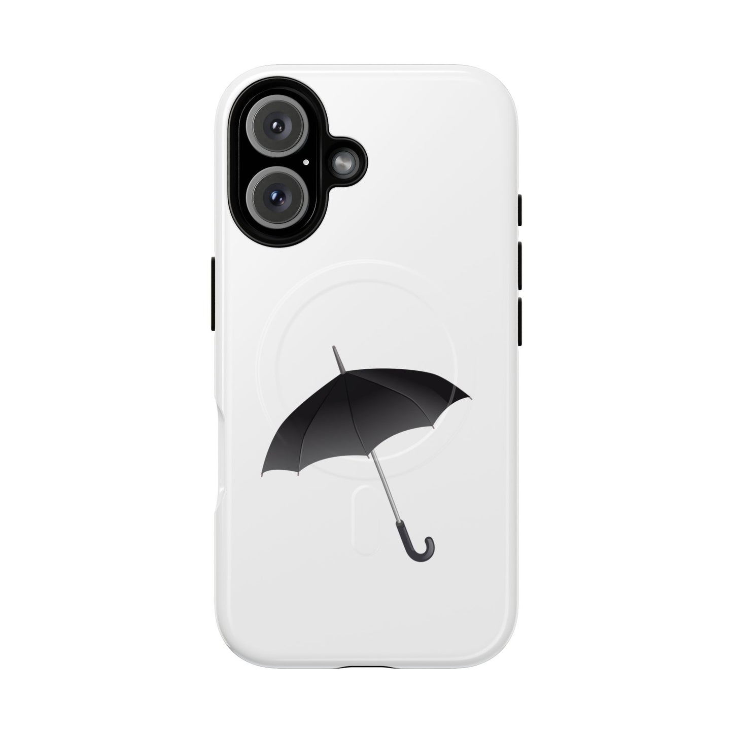 Stylish Magnetic Phone Case with Umbrella Design, Gift for Tech Lovers, Phone Accessory, Modern Design, Unique Cell Phone Cover