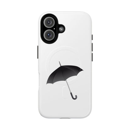 Stylish Magnetic Phone Case with Umbrella Design, Gift for Tech Lovers, Phone Accessory, Modern Design, Unique Cell Phone Cover