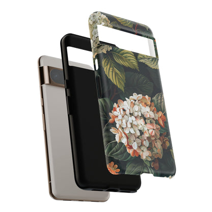 Floral Phone Case - Tough Cases, Nature Lover Gift, Floral Design, Botanical Phone Cover, Stylish Cellphone Accessory, Mother's Day Gift