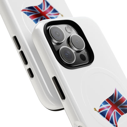 Union Jack Tough Magnetic Phone Case, Stylish Phone Cover, Unique Gift, Durable Phone Protector, British Flag Case, Travel Accessory