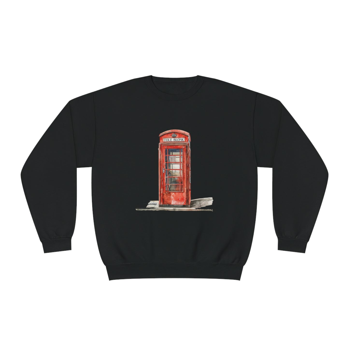 Unisex NuBlend® Crewneck Sweatshirt - Iconic British Public Telephone