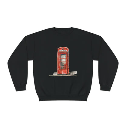 Unisex NuBlend® Crewneck Sweatshirt - Iconic British Public Telephone
