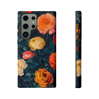Floral Phone Case, Tough Cases for Phone Protection, Gift for Flower Lovers, Floral Designs, Spring Decor