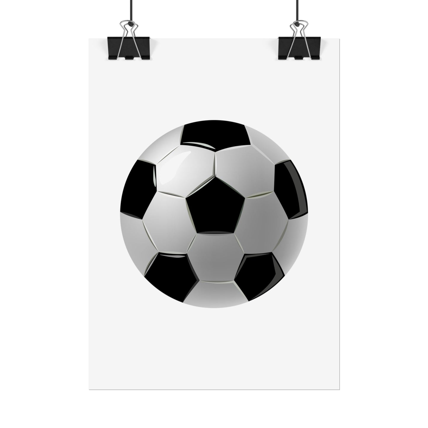 Soccer-Themed Rolled Posters | Perfect for Sports Decor, Game Room, Youth Birthdays, Gifts for Soccer Fans, Wall Art