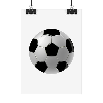 Soccer-Themed Rolled Posters | Perfect for Sports Decor, Game Room, Youth Birthdays, Gifts for Soccer Fans, Wall Art