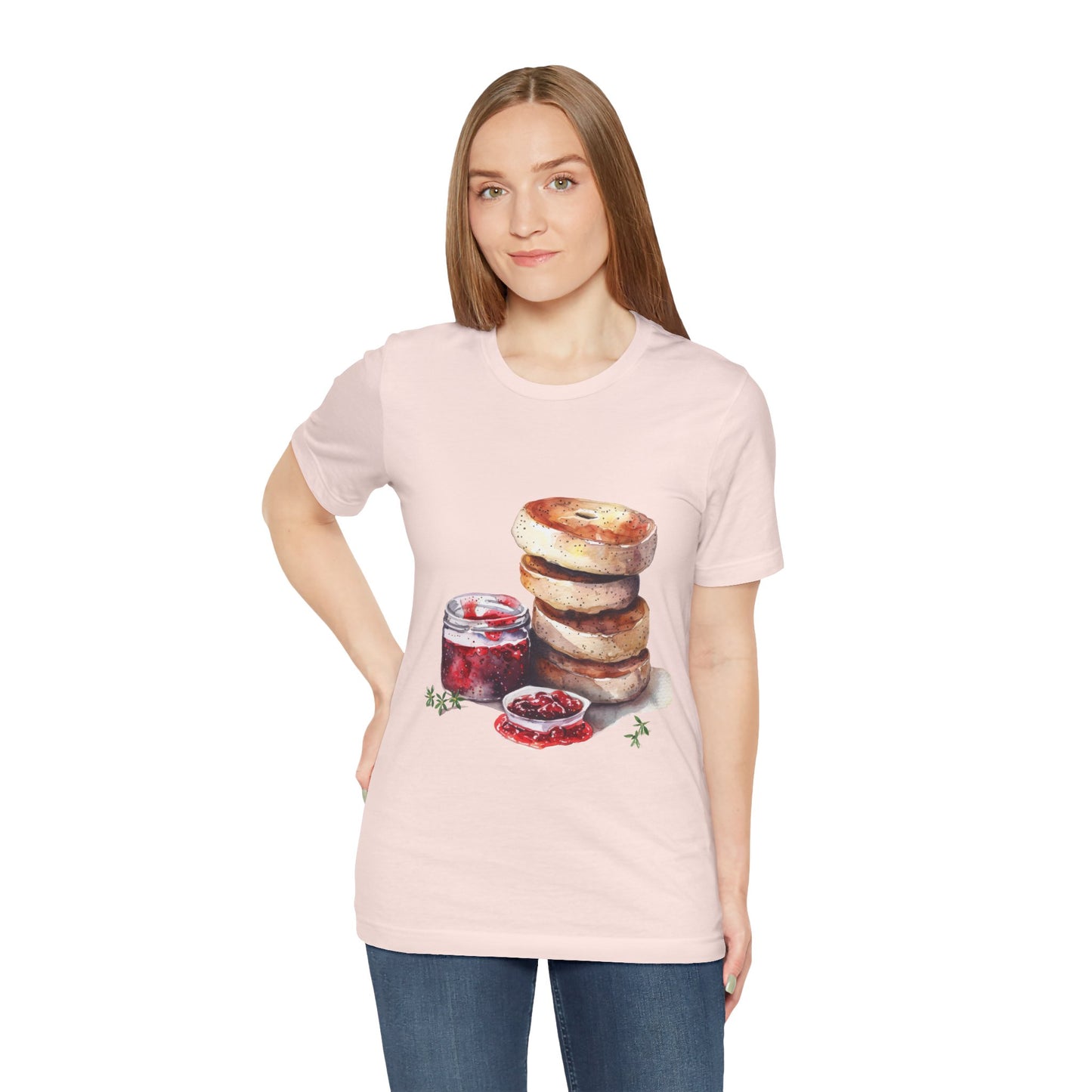Unisex Jersey Short Sleeve Tee - Heritage on a Plate - Exploring British Cuisine